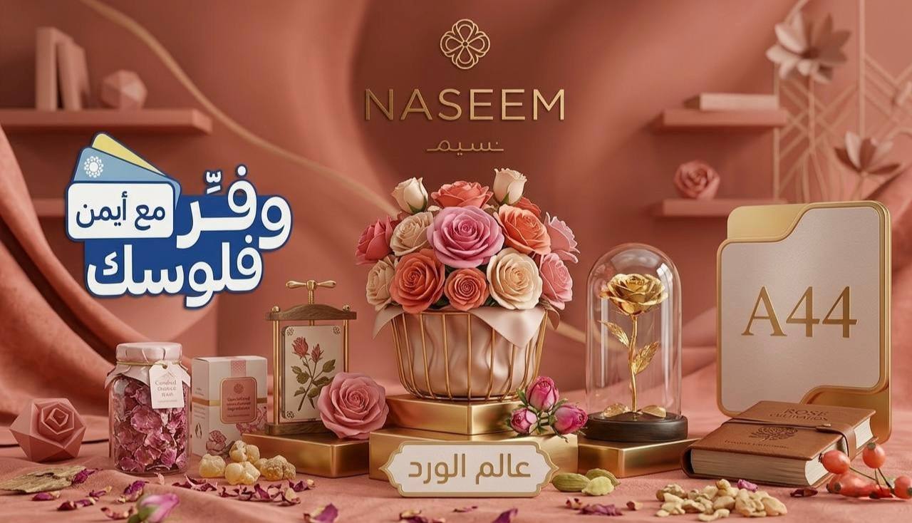 كود خصم موقع نسيم للورود