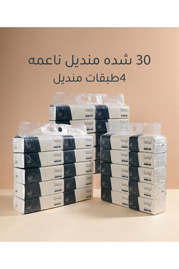 30 علبة × 300 منديل