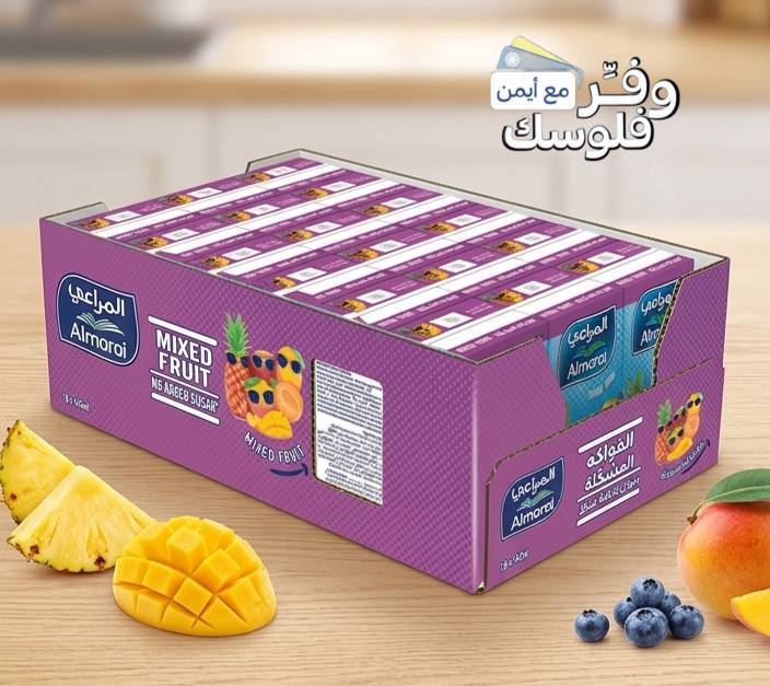 عصير فواكه مشكلة 140 مل (1 × 18
