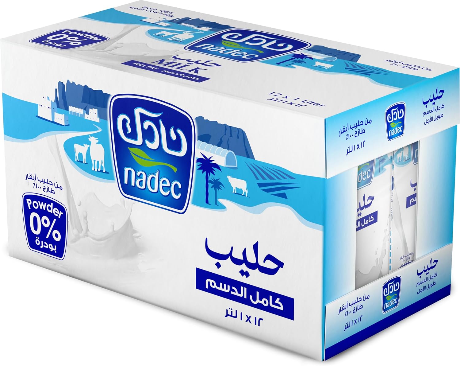 Nadec full fat 12 * 1 liter