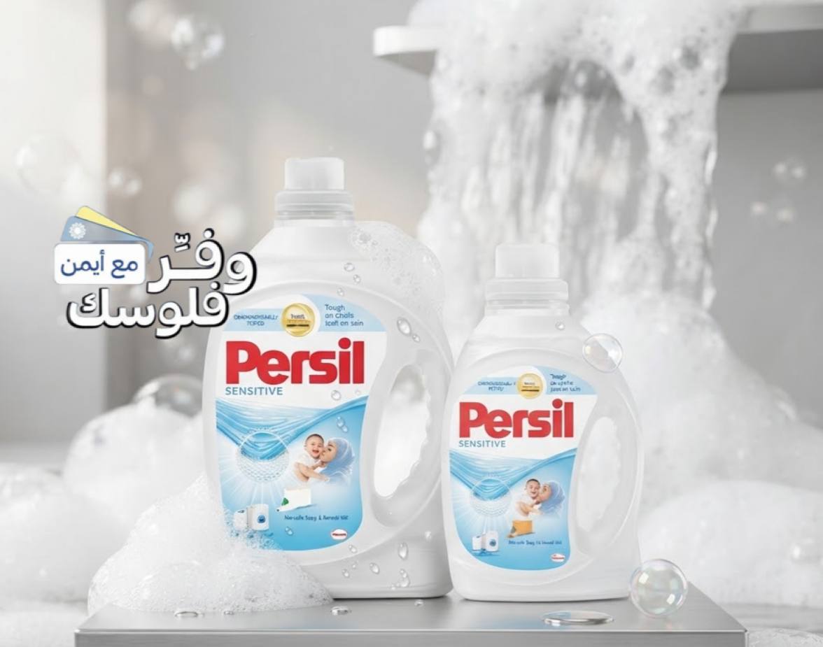 Persil laundry detergent suitable for sensitive skin and children's clothes 3 + 1 liter
