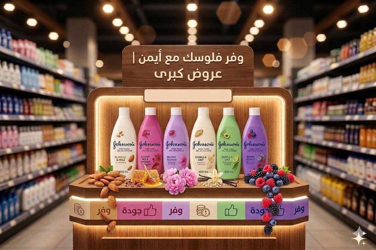 Johnson's Vita Rich Body Wash 400 ml