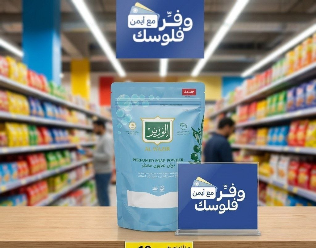 الوزير صـابـون معطر ، 450 جم، مسحوق