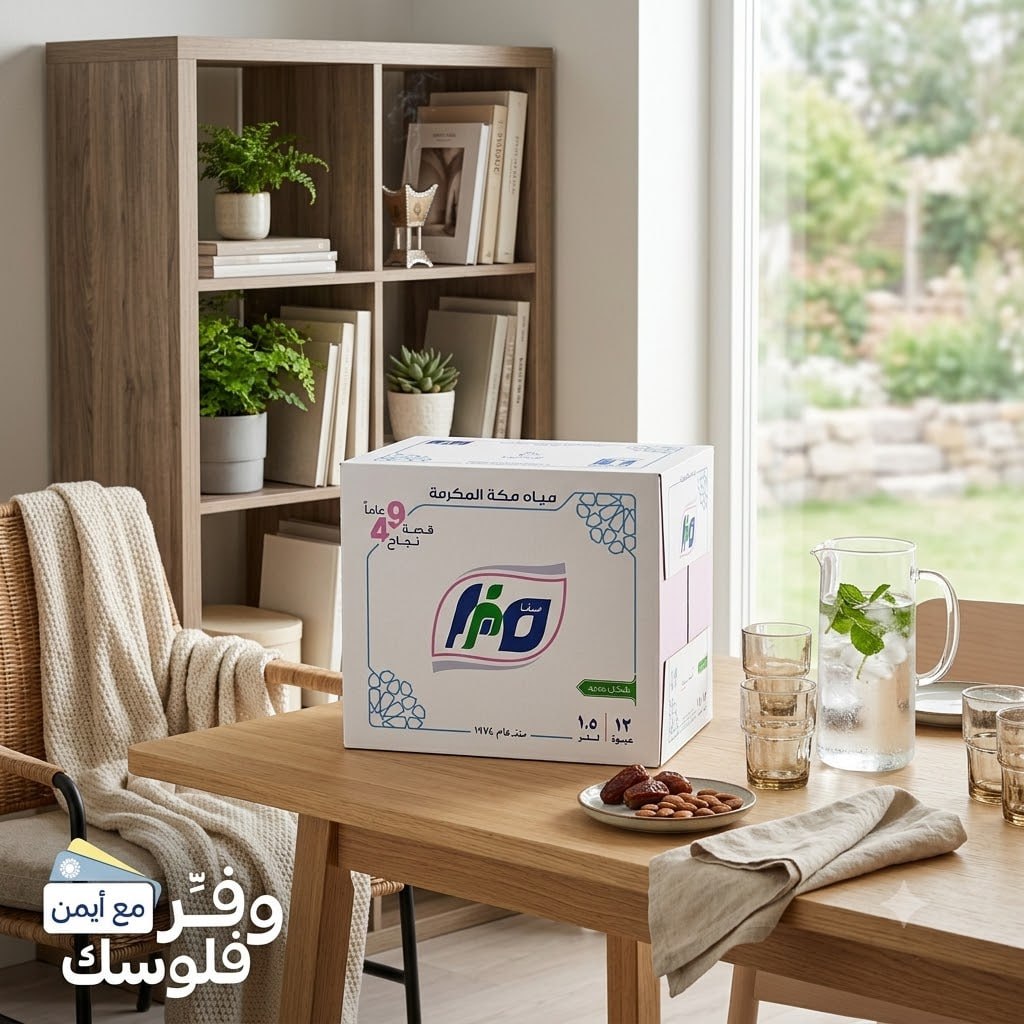 مياه مكة صفا 12 قطعة × 1.5 لتر