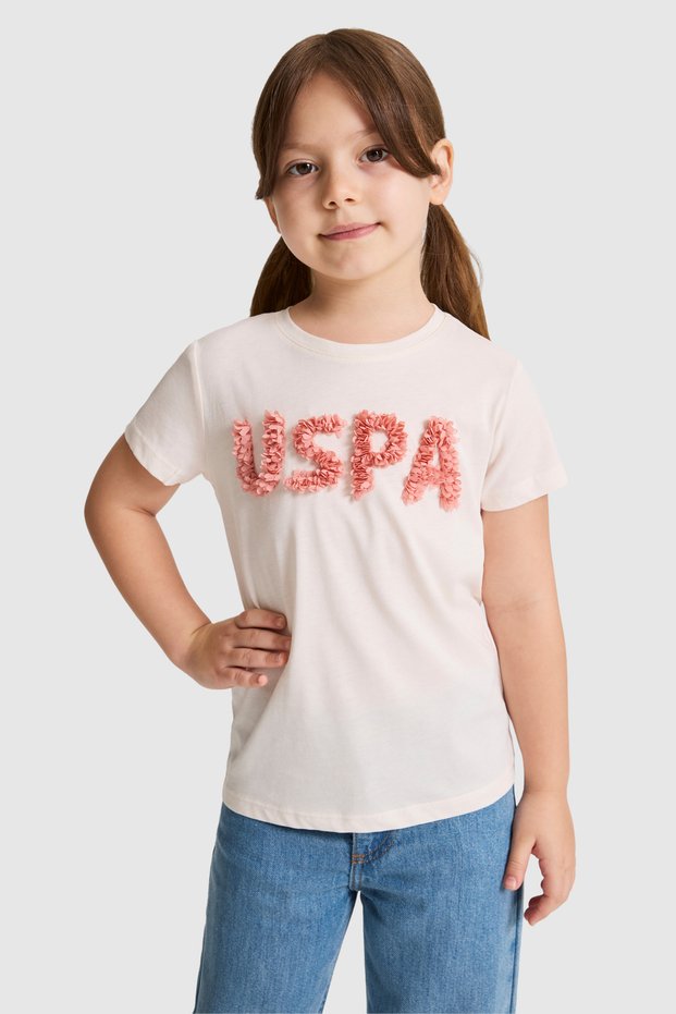 US Polo Neck T-Shirt for Girls