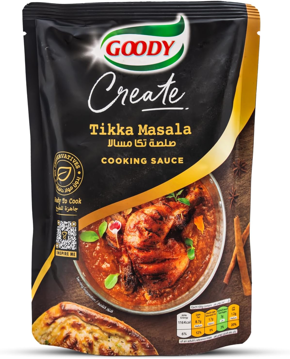 Tikka Masala sauce 350 grams from Goody