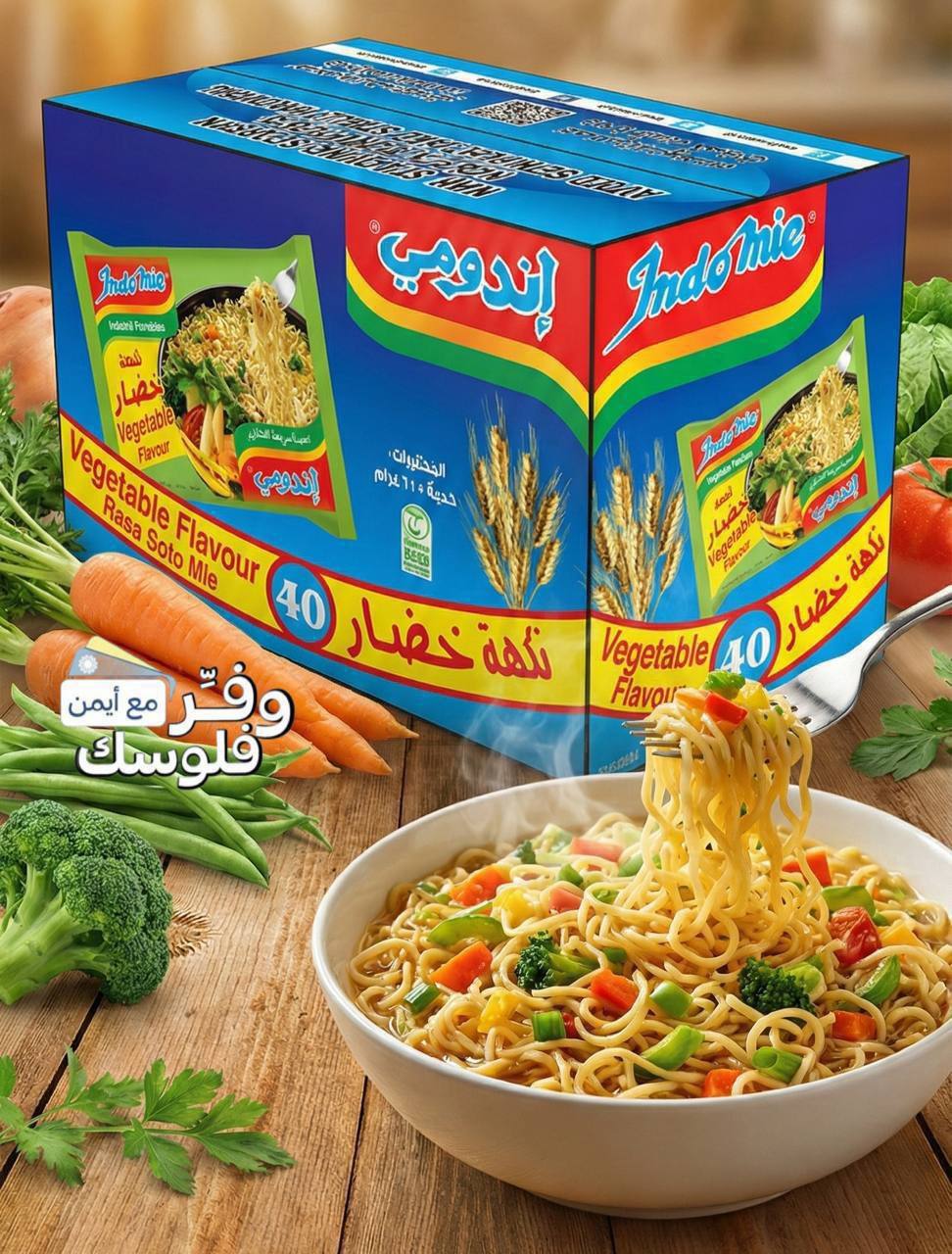 اندومي×75 غرام 🍜