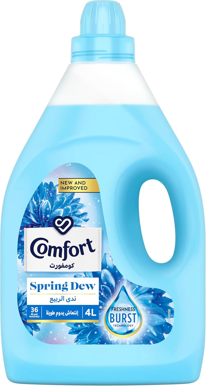 Comfort fabric softener with spring dew scent