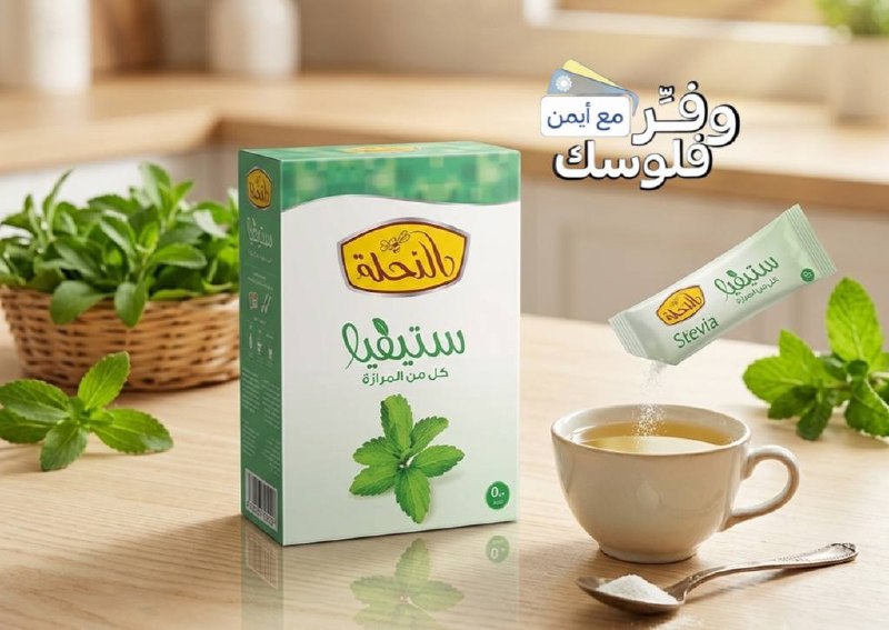 أكياس سكر ستيفيا 50 كيس