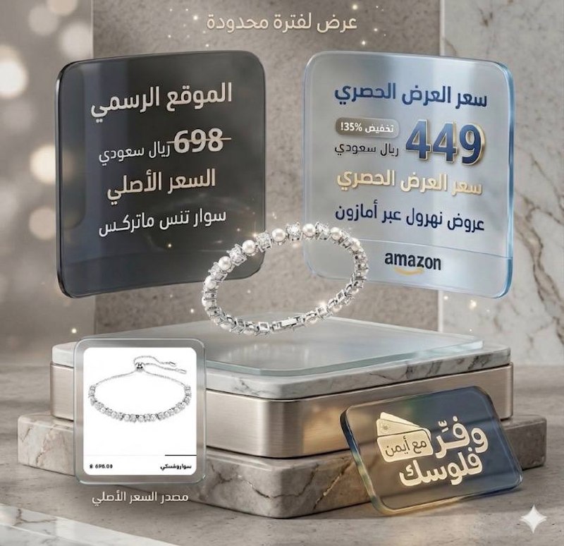 سوارفسكي سوار تنس ماتركس