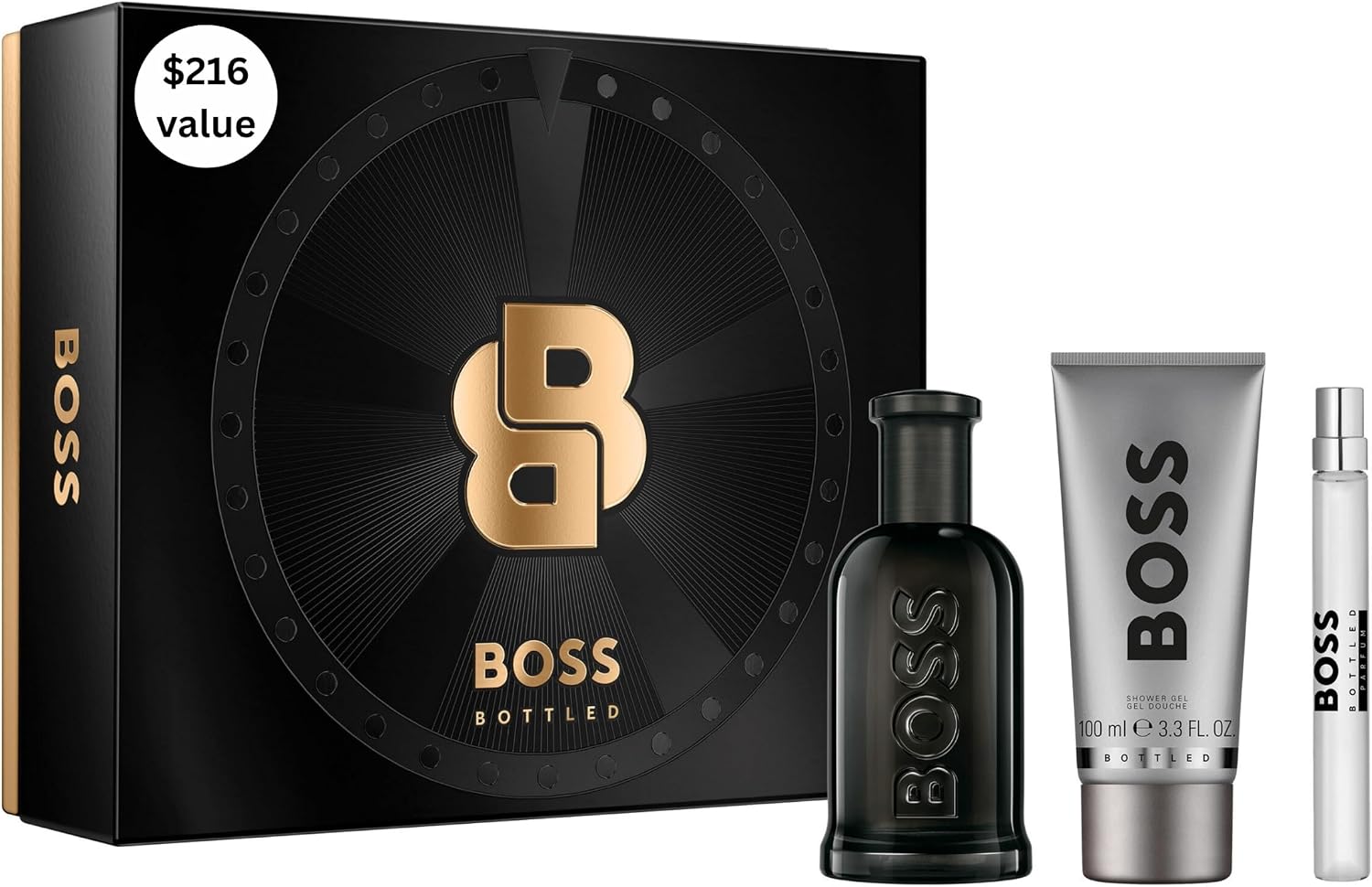 Hugo Boss Bottled Gift Set for Men 200 ml
