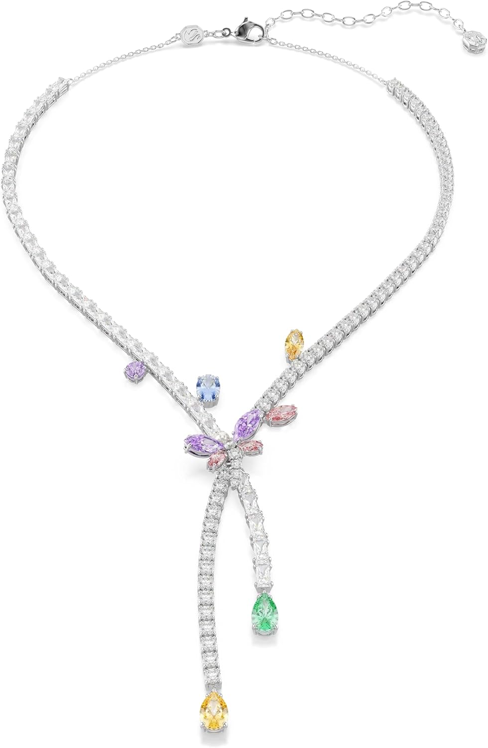 Pink dragonfly necklace from Swarovski