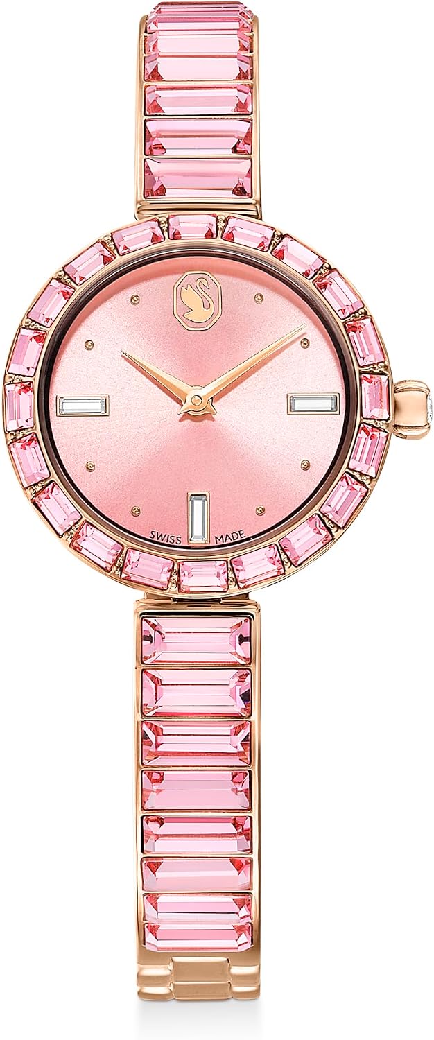 Pink Matrix watch from Swarovski
