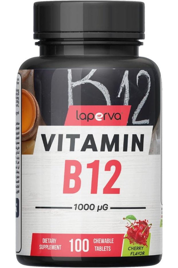 فيتامين B12 100 قرص من الوزن المثالي