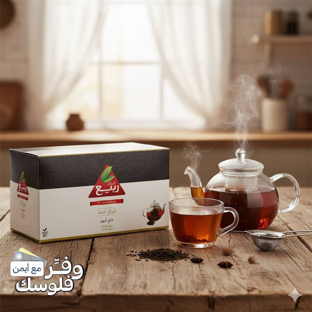 شاي ربيع الأوراق الكاملة شاي أسود 1 كجم
