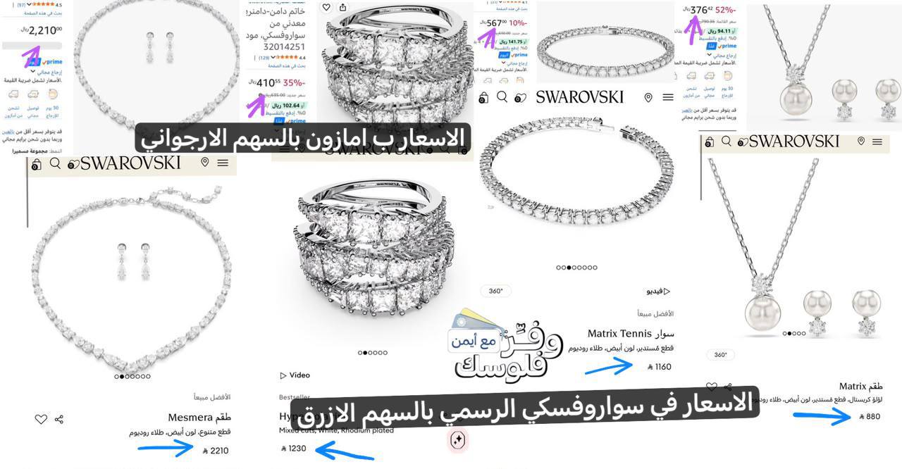 قسم المسترجعات من سواروفسكي