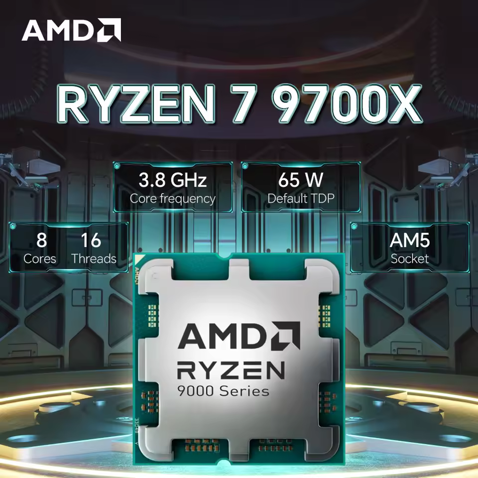 معالج AMD Ryzen 7 9700X