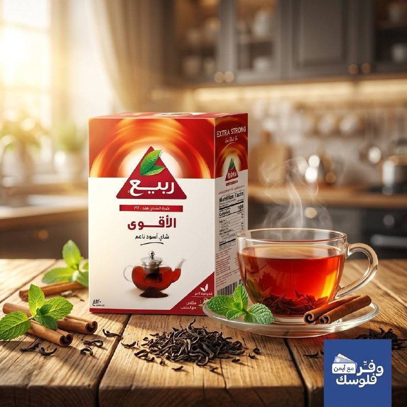 Al Rabie red tea 120 grams