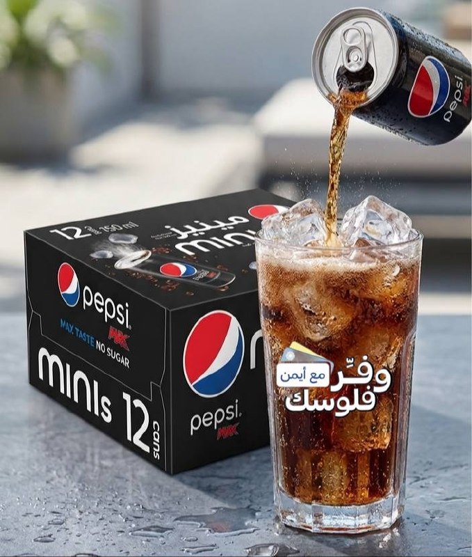 بيبسي ماكس زيرو 150x12 مل