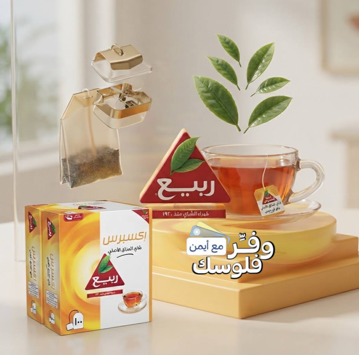 شاي اكسبرس ربيع 100 كيس