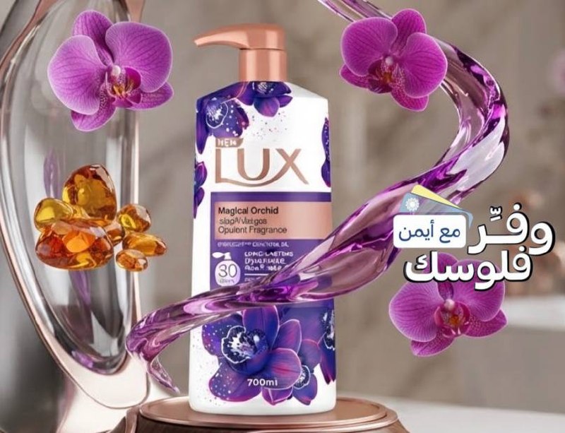 Lux Body Wash with Magic Orchid Scent, 700 ml