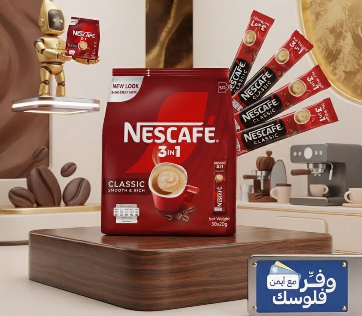 Nescafe Instant Coffee Mix 3 in 1 30 sachets