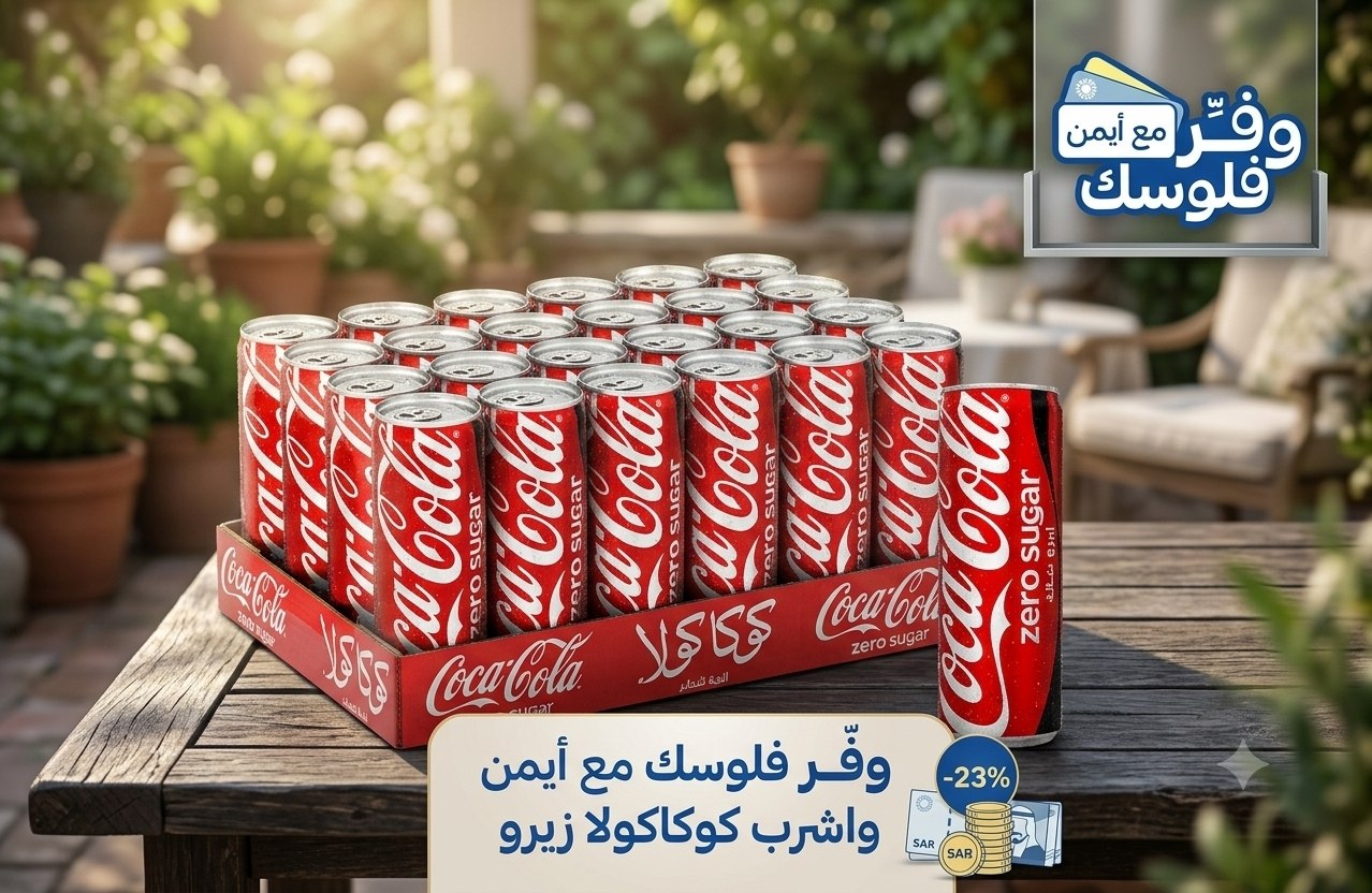 كوكاكولا زيرو 355 مل