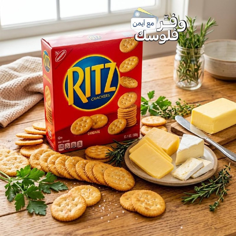 Ritz salty crunchy crackers 12 x 39.6 grams