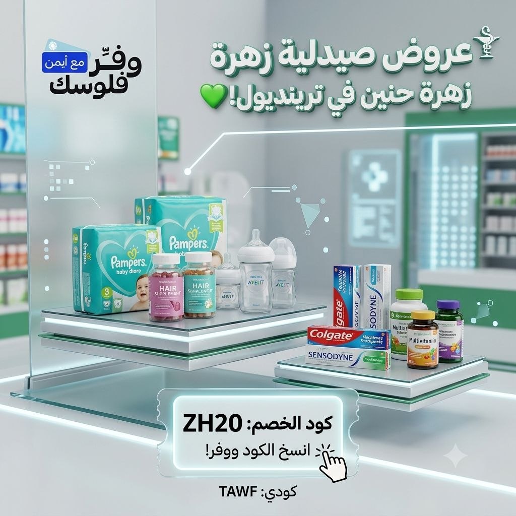 مكملات الشعر من صيدلية زهرة حنين
