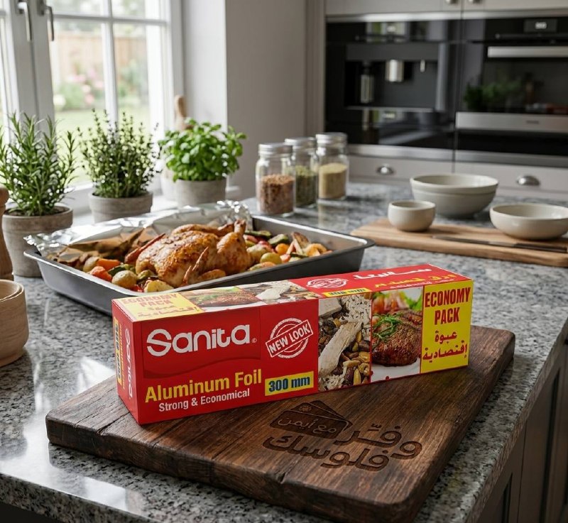 Sanita Club Aluminum Foil 300mm Silver