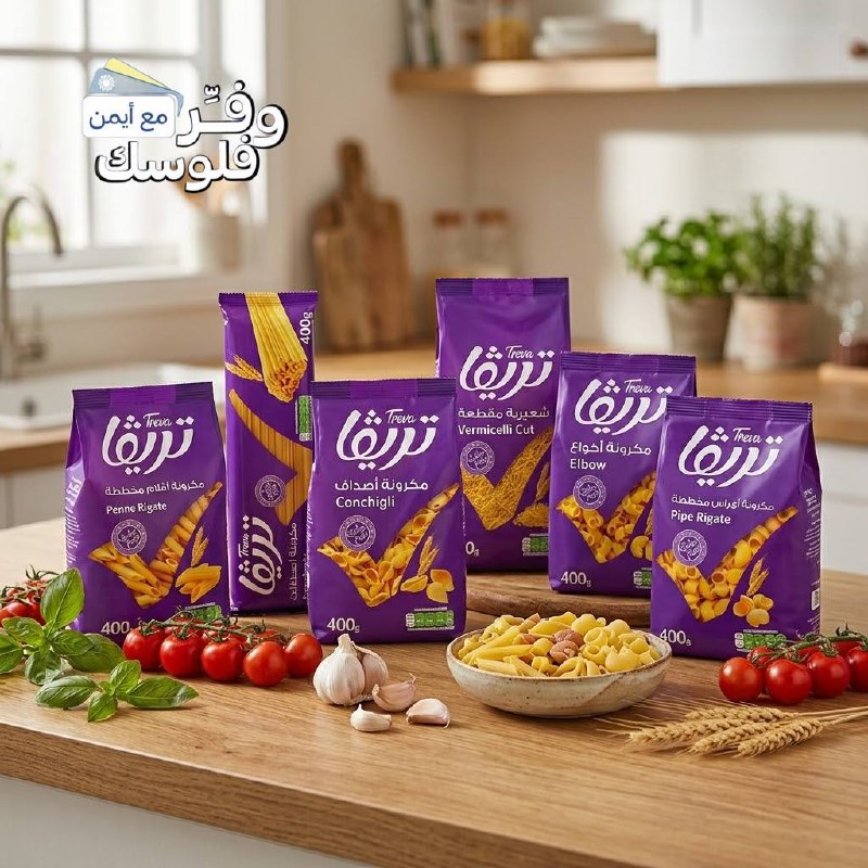Treva pasta in all its forms
