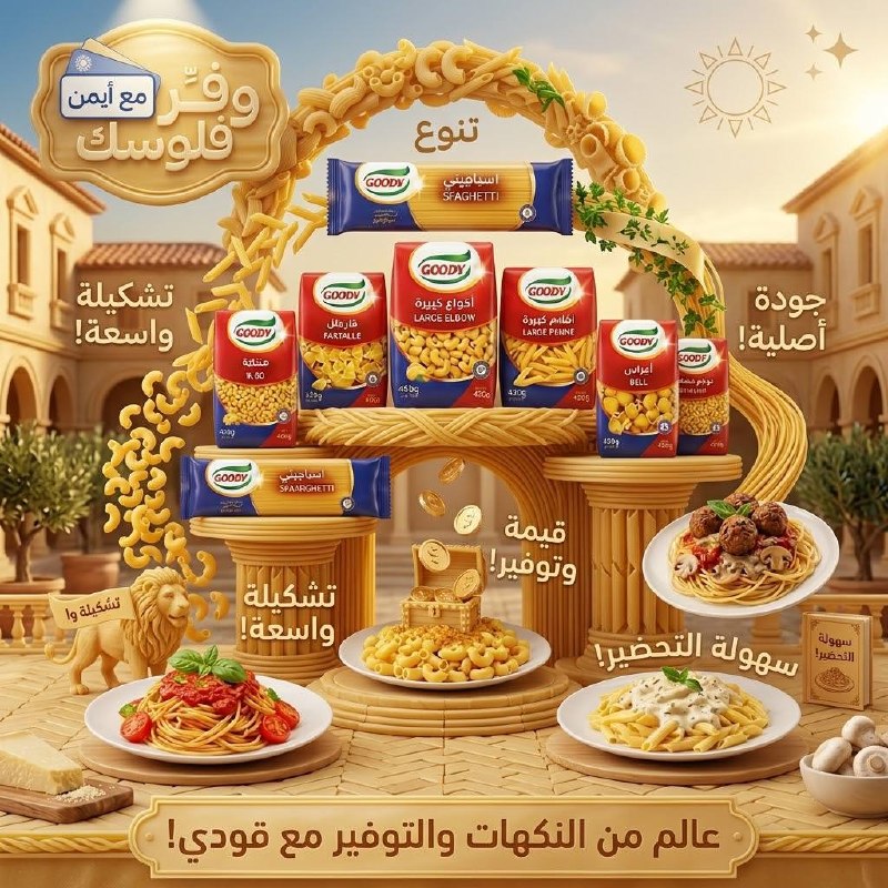 Large elbow pasta from Goody