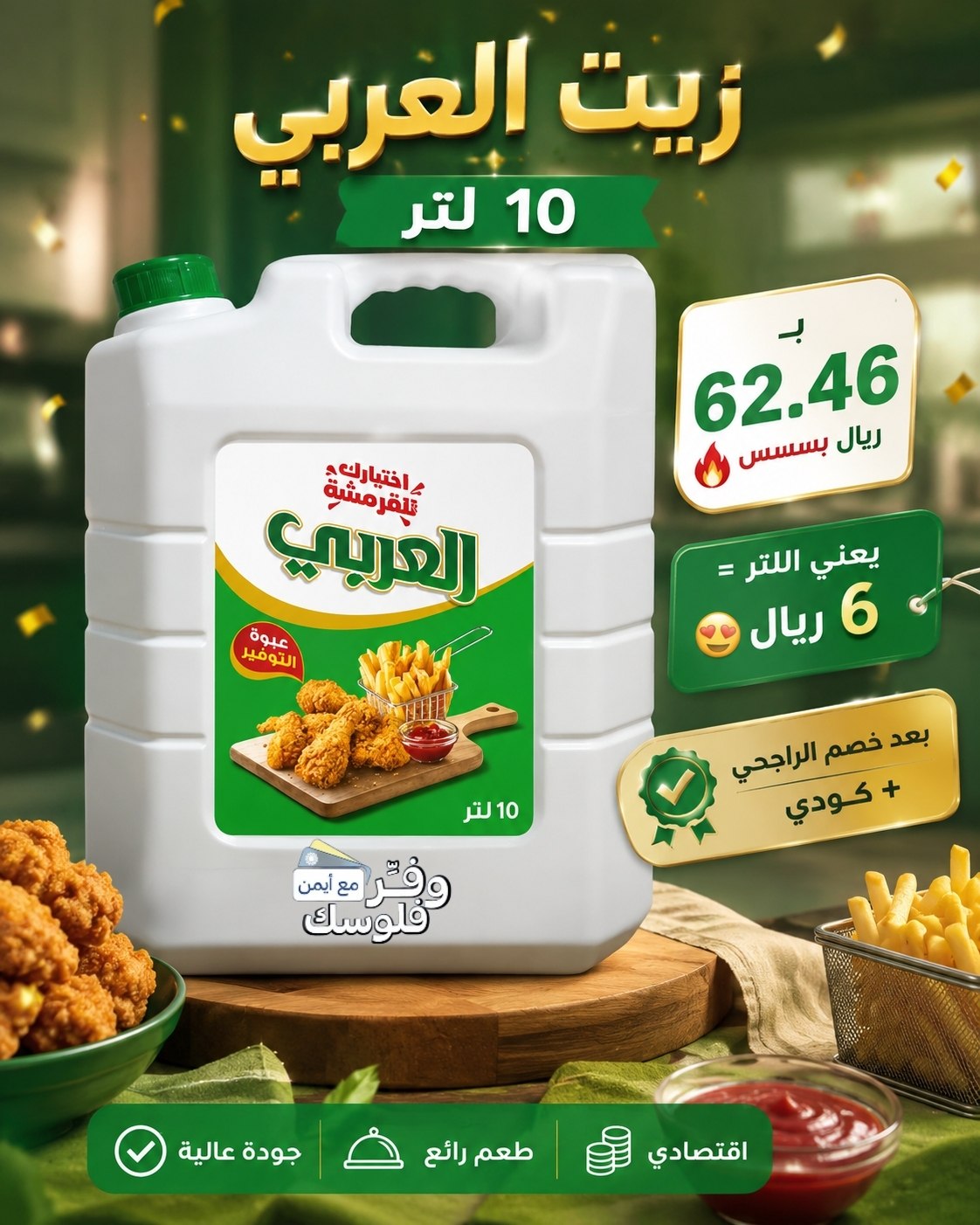 زيت العربي - 10 لتر