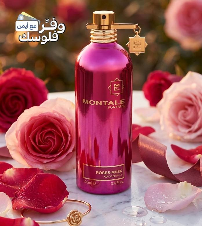 مونتال - عطر مسك روزيز، او دي بارفان، 100 مل، للجنسين
