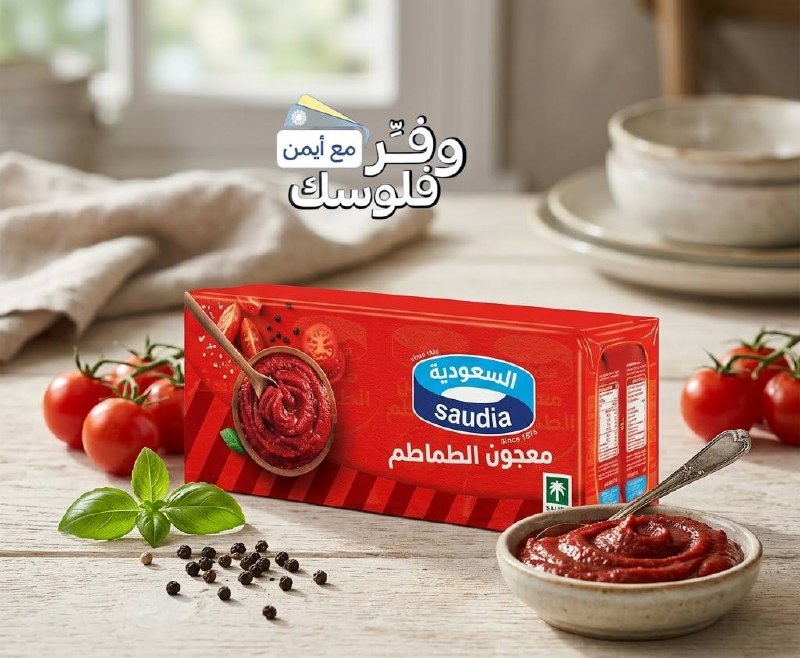 Tomato paste from Saudi Arabia 8 x 135 g