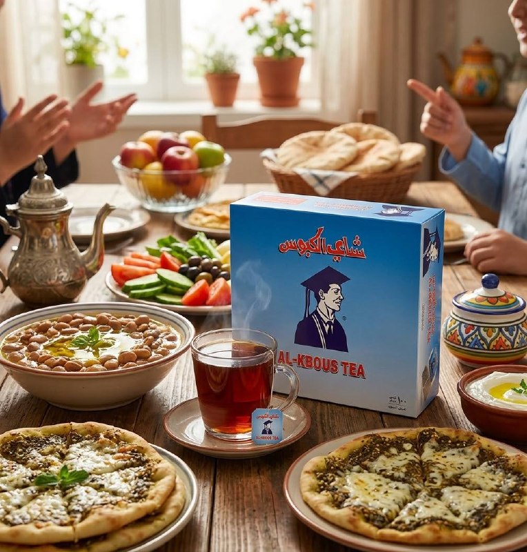 شاي الكبوس شاي أسود 100 كيس