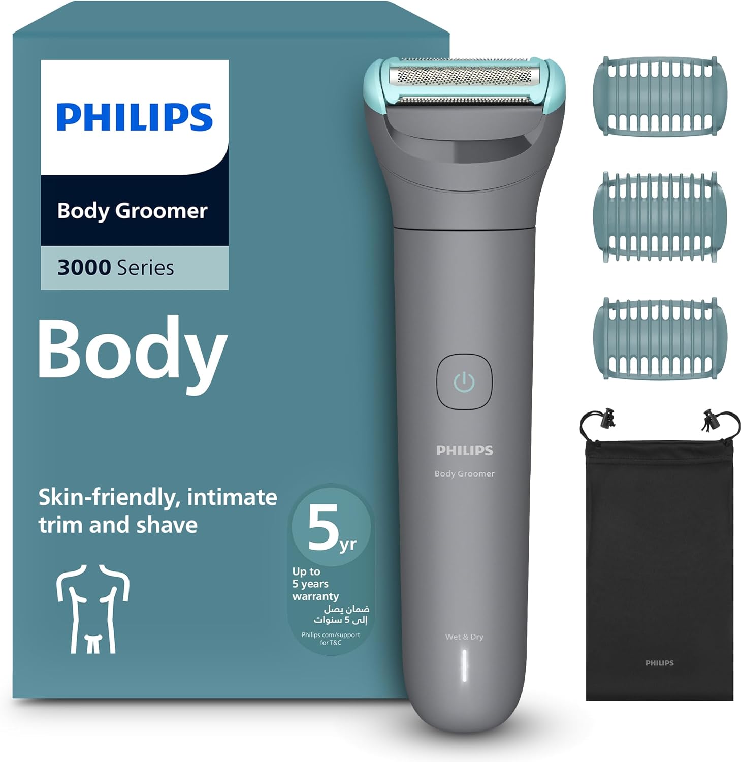 Philips body trimmer and shaver