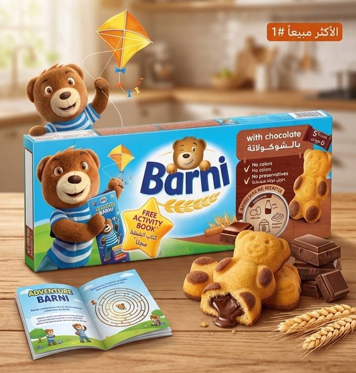 كيك بارني بالشوكولاته 150 جم