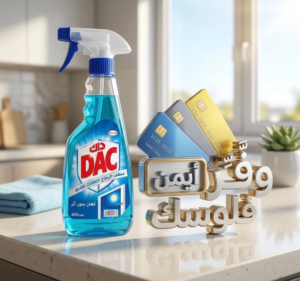 Dac glass and window cleaner 400 ml