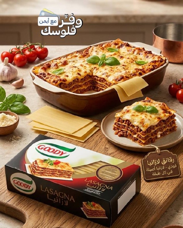 شرائح لازانيا من جودي، 500 جم