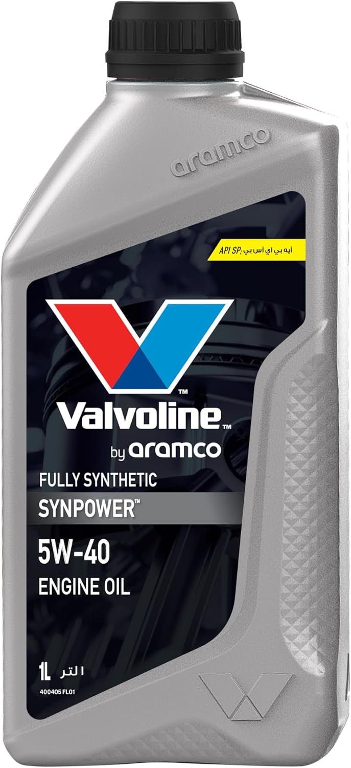 Sinpower 5W40 engine oil, 12 x 1 liter from Aramco