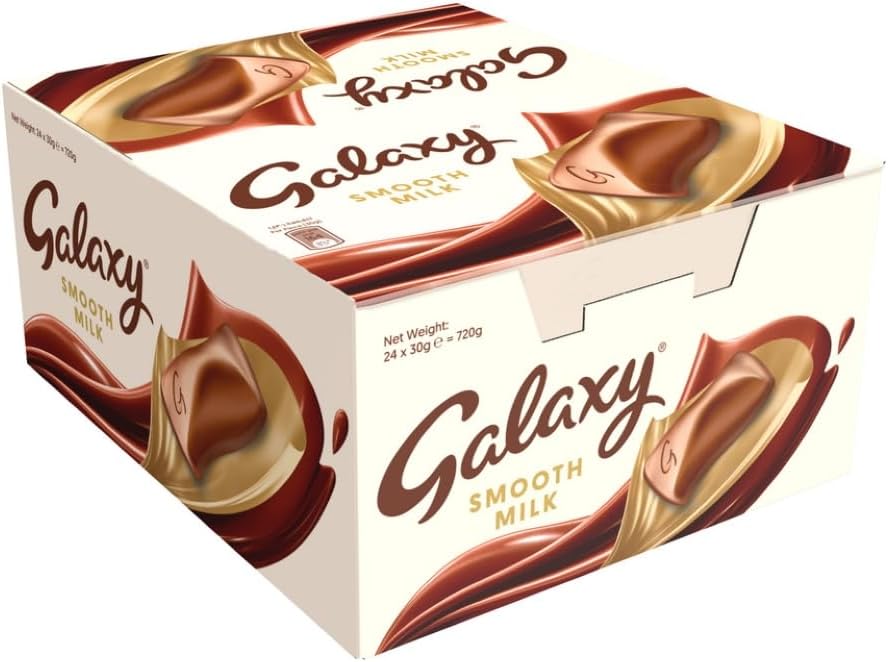 شوكولاتة بالحليب 24 × 30 جم من Galaxy