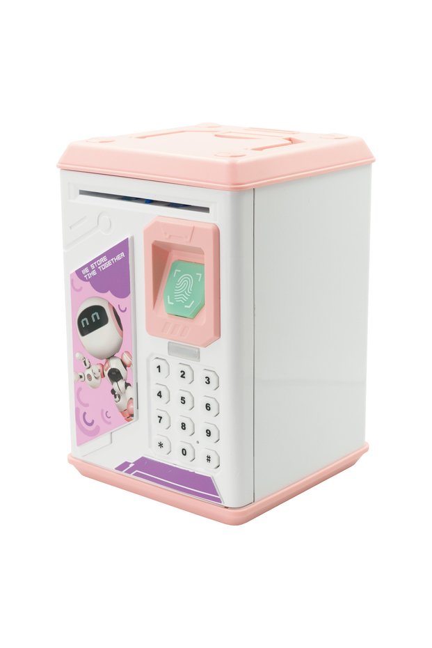 Interactive Piggy Bank in Pink