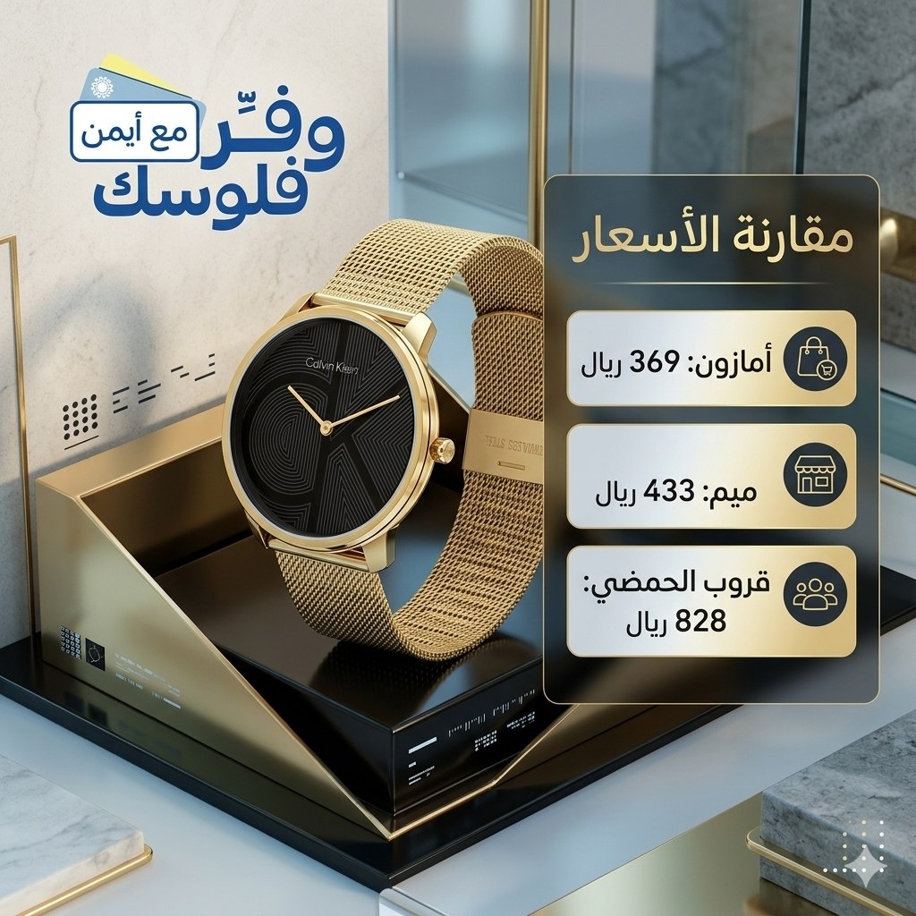 ساعة ستون من كالفن كلاين